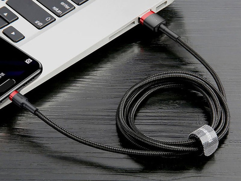 Baseus Kabel USB-C 2A 2M rot schwarz