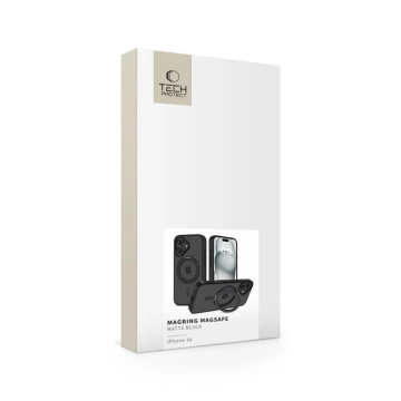 TECH-PROTECT MAGRING SAFE IPHONE 16 MATTSCHWARZ