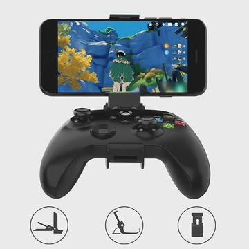 Handyhalterung für 6,8 Zoll Alogy verstellbar faltbar für Gamepad-Controller Schwarz