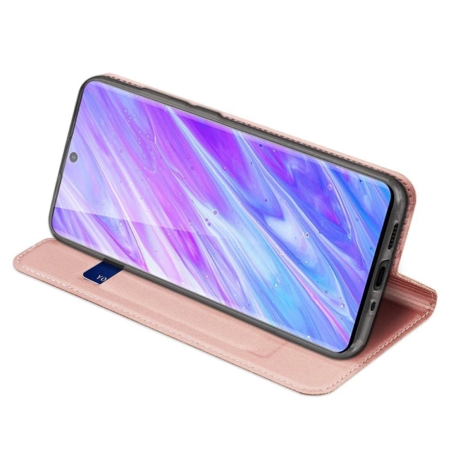 DUX DUCIS Skin Pro kabura etui pokrowiec z klapką Samsung Galaxy S20 Plus różowy