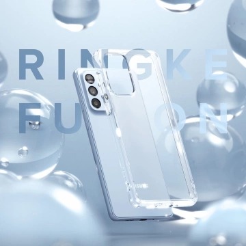 Ringke Fusion Matte TPU-Hülle mit Rahmen für Samsung Galaxy A73 schwarz