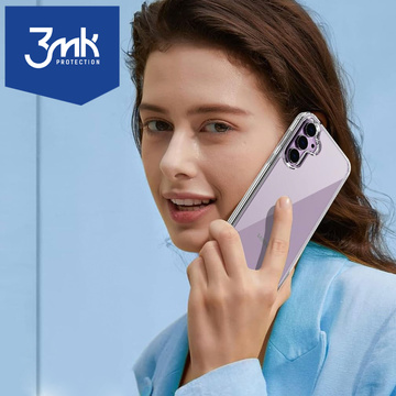 Hülle für Samsung Galaxy S24 3mk Armor Case Klares Gehäuse, gepanzerte Rückseite, transparentes Glas