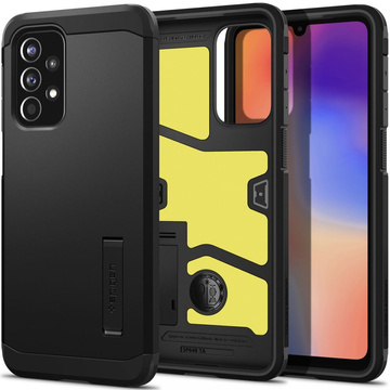 Etui Spigen Tough Armor für Samsung Galaxy A33 5G Schwarz