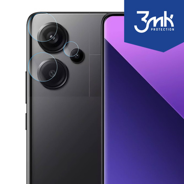 Hybridglas für Xiaomi Redmi Note 13 Pro Plus Kameraobjektivschutz 3mk Objektivschutz 4x Set