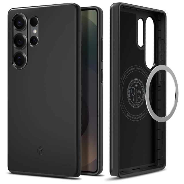 Etui do Samsung Galaxy S25 Ultra Black Spigen Thin Fit Mag MagSafe