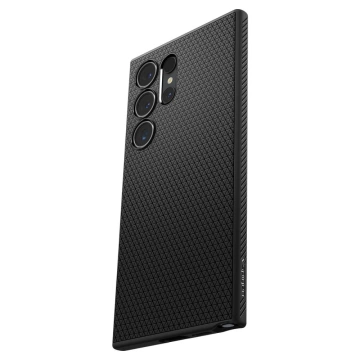 Etui Spigen Liquid Air für Samsung Galaxy S24 Ultra Mattschwarz