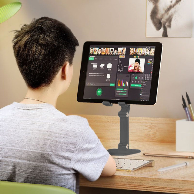 Uniwersalny uchwyt Z3 stojak podstawka na telefon/ tablet do 13 cali Grey