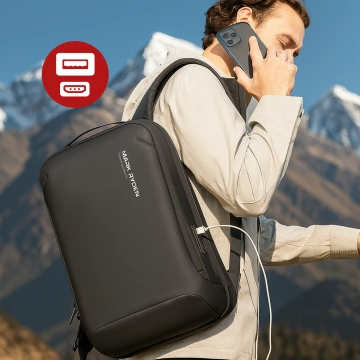 Hülle für Apple iPhone 16 Pro Max Alogy MagSafe Hybrid Matte Case Matte Cover mit Linsenschutz Schwarz