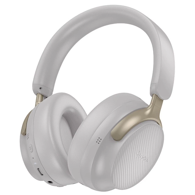 HOCO kabellose Bluetooth-Kopfhörer ANC W53 Plus grau