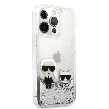 Etui Karl Lagerfeld KLHCP13LGKCS do 13 Pro / 13 6,1" Hardcase Liquid Glitter Karl