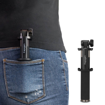 Selfiestick Spigen S530W Czarny/Schwarz Bluetooth 000SS21746
