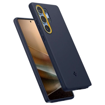 Samsung Galaxy S25 Ultra Blau Spigen Nano Pop Mag MagSafe Hülle Blaubeere Marine