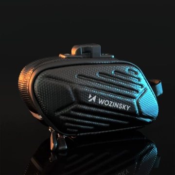 Wozinsky Fahrradsatteltasche wasserdicht 1,5 l schwarz (WBB27BK)