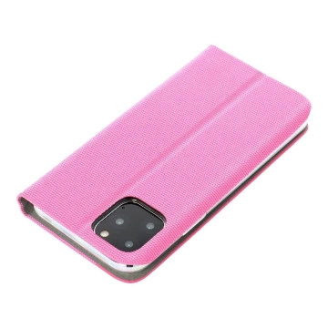 SENSITIVE Book Case für iPhone 16 Rosa mit Ständer