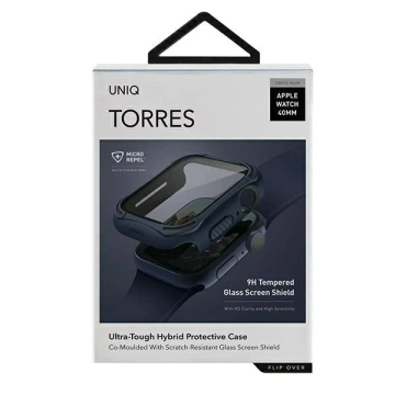 Schutzhülle UNIQ Torres für Apple Watch Series 4/5/6/SE 40mm blau/nautikblau