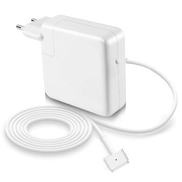 Alogy Ladegerät MacBook Ladegerät Apple MacBook MagSafe 2 T-Typ 45W Netzteil Weiß