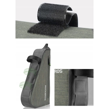 Torba rowerowa Rockbros AS-017 5L Na Ramę Wodoodporna Zielona