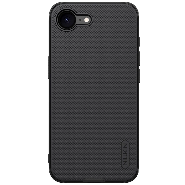 iPhone 16e Hülle Nillkin Frosted Shield Pro MagSafe Schwarz