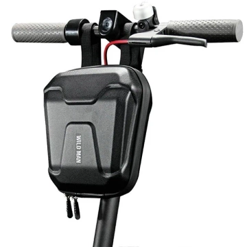 Torba na hulajnogę WILDMAN TS9 2,5L Czarna Sakwa na kierownicę PU EVA