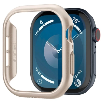 ETUI DO APPLE WATCH 10 (42MM) STARLIGHT BEŻOWE SPIGEN THIN FIT