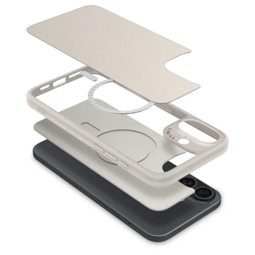 Spigen-Hülle für iPhone 16 Cyrill Kajuk Mag MagSafe Creme