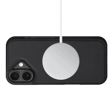 Etui do iPhone 17 Tech-Protect Wallet MagSafe Czarny Mat