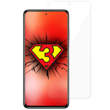 Niepękające szkło hybrydowe 3mk Flexible Glass Lite do Xiaomi POCO X3 Pro