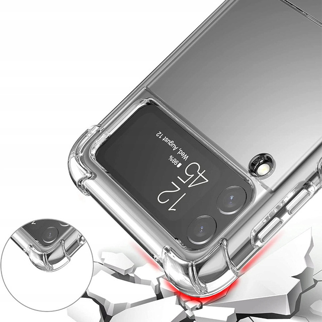 Etui pancerne ShockProof Alogy Case do Samsung Galaxy Z Flip 3 5G Clear