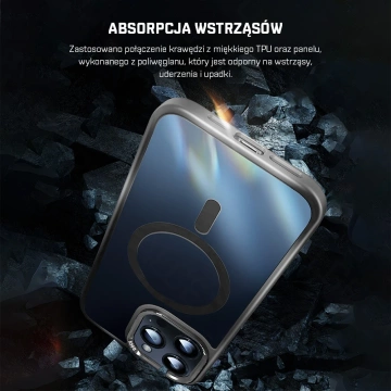 Etui ROCK Shield MagSafe Etui Case do iPhone 15 Pro