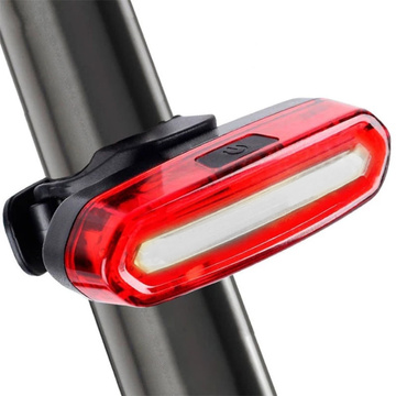 Starke LED-Fahrradrückleuchte USB Alogy Licht wasserdichte Beleuchtung für Fahrrad Rot
