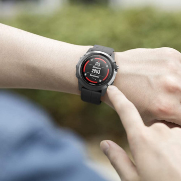 Iconband Sportarmband für Garmin Fenix ​​​​5/6/6 Pro / 7 Schwarz