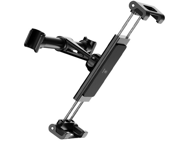 Baseus Backseat uchwyt samochodowy na zagłówek czarny