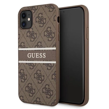 Etui Guess GUHCN614GDBR für iPhone 11 6,1" / Xr Hardcase 4G Stripe