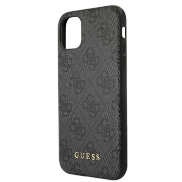 Etui Guess GUHCN61G4GFGR für iPhone 11 6,1" Hartschale 4G Metal Gold Logo