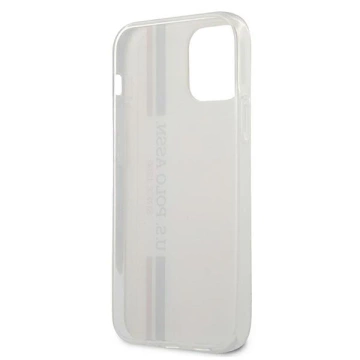 US Polo Tricolor Collection iPhone 12 mini 5,4" Handyhülle Weiss weiss