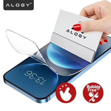 Folia hydrożelowa do Samsung Galaxy S24 FE – elastyczna ochrona ekranu, samoregeneracja, pełne dopasowanie i wysoka przejrzystość – Alogy Hydrogel Film™
