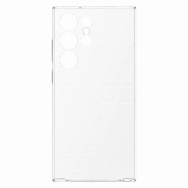 Etui na telefon Samsung Clear Cover do Samsung Galaxy S23 Ultra żelowy pokrowiec przezroczyste (EF-QS918CTEGWW)