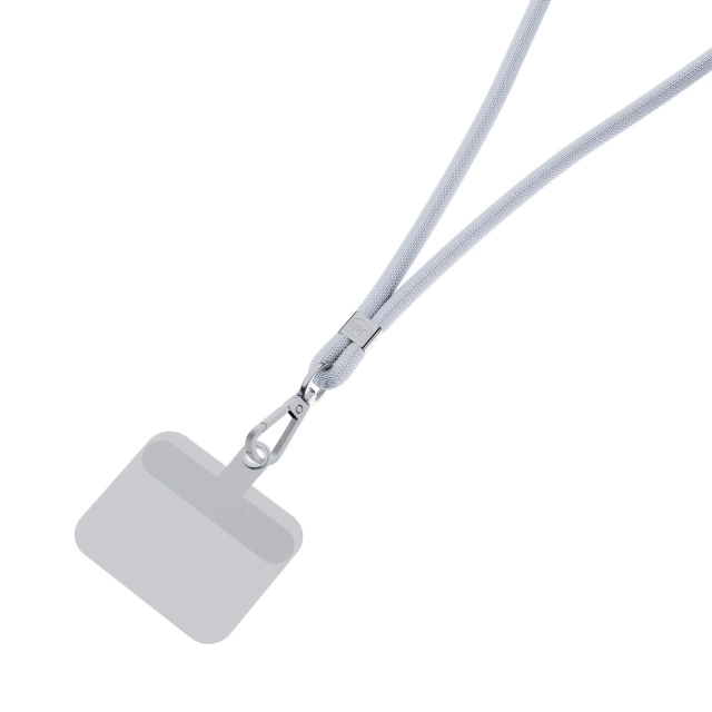 Uniwersalna smyczka do smartfona 3mk EasyClip Grey (silver)