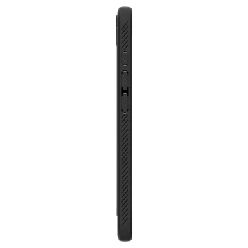 Etui für iPhone 16e Spigen Rugged Armor Mag MagSafe Mattschwarz