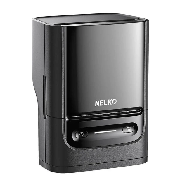 Termiczna drukarka etykiet Nelko PM220 Bluetooth USB-C czarna
