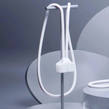 Etui 3mk Silikon AirPods Hülle Weiß für Apple AirPods 2. Generation