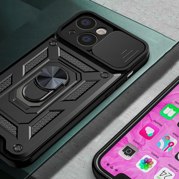 Handyhülle Alogy Camshield Stand Ring Case für Apple iPhone 13 Mini