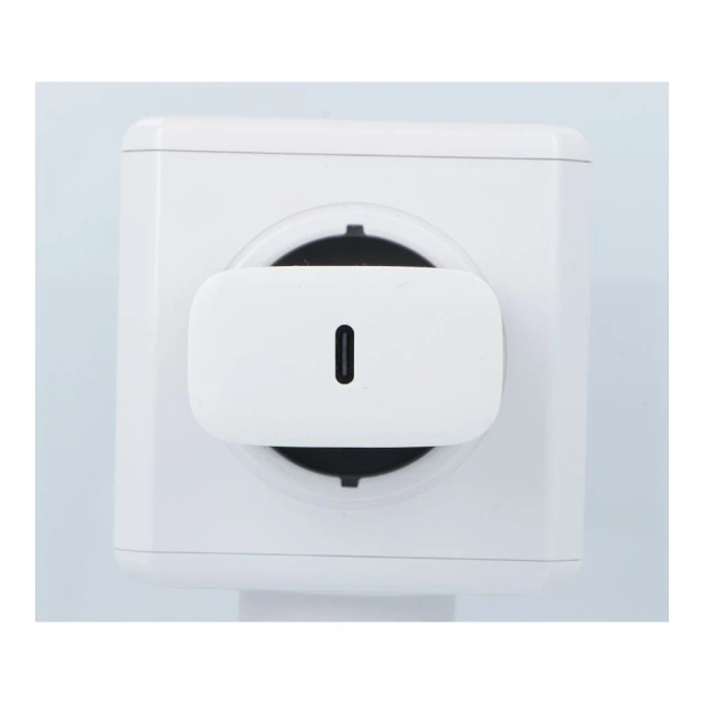 Szybka Ładowarka Forcell 25W PD QC 4.0 USB-C + kabel USB C do USB C biała