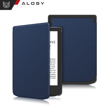 Alogy ProBook Schutzhülle für E-Book-Reader PocketBook Verse 629 / Verse Pro 634 / Verse Lite 619, Marineblau