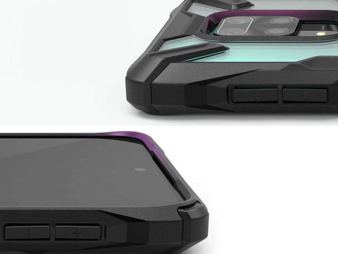 Etui Ringke Fusion X für Xiaomi Redmi Note 9S/ Pro/ Max Black