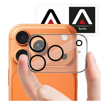 2x Kameralinsenglas für Apple iPhone 16 Pro / 16 Pro Max Alogy Lens Protector Pro Transparent