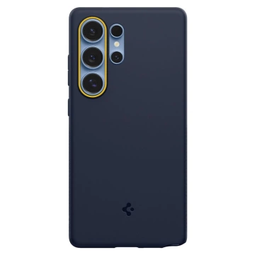 Samsung Galaxy S25 Ultra Blau Spigen Nano Pop Mag MagSafe Hülle Blaubeere Marine