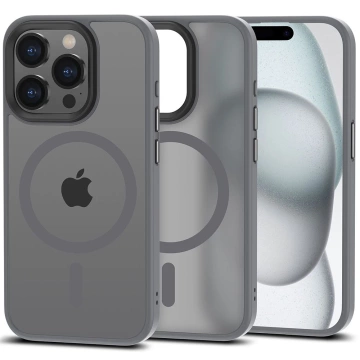 Etui Magmat Magsafe für Apple iPhone 15 Pro Max Matte Titanium