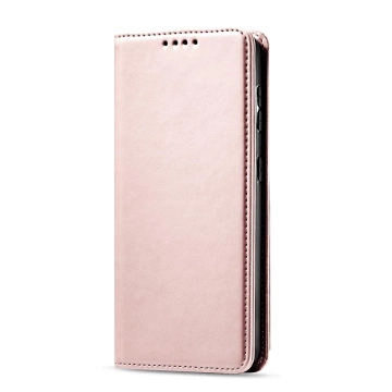 Magnet Kartenetui für Samsung Galaxy S22 (S22 Plus) Tasche Geldbörse Kartenhalter Pink