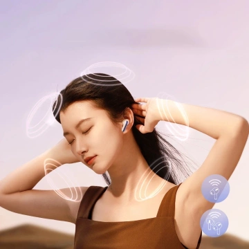 TWS Joyroom Jbuds JR-BC1 ANC Bluetooth 5.3 Kopfhörer – Weiß